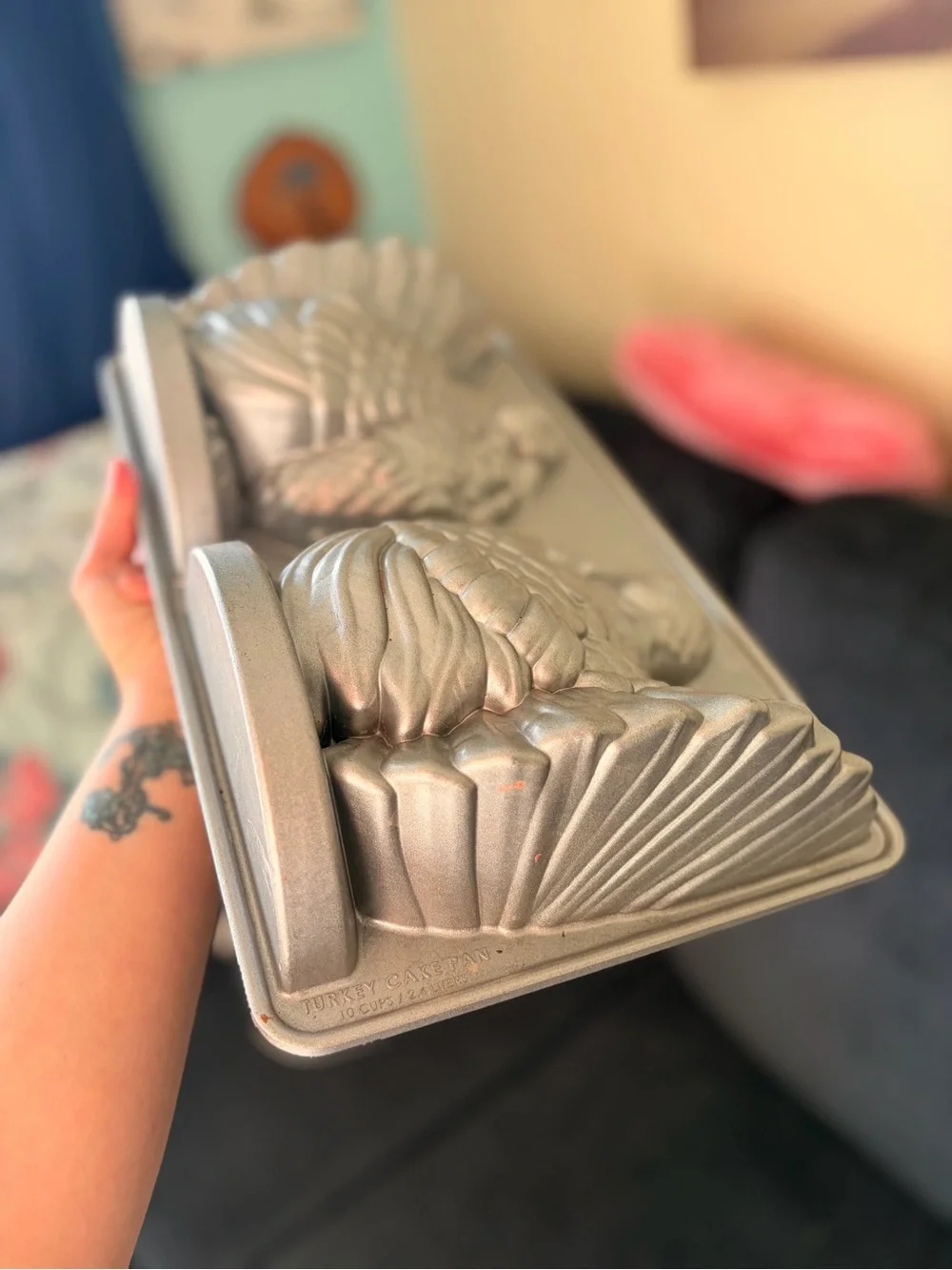 Nordic Ware Turkey Cake Mold Pan Seasonal Bakeware Kitchenware